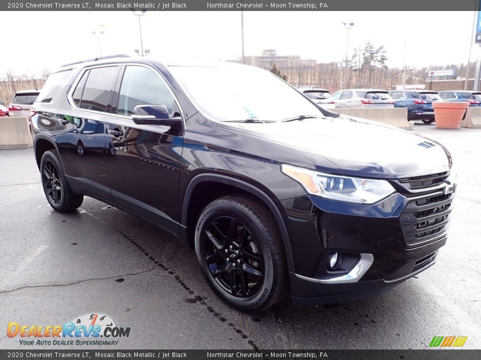 2020 Chevrolet Traverse LT Mosaic Black Metallic / Jet Black Photo #11