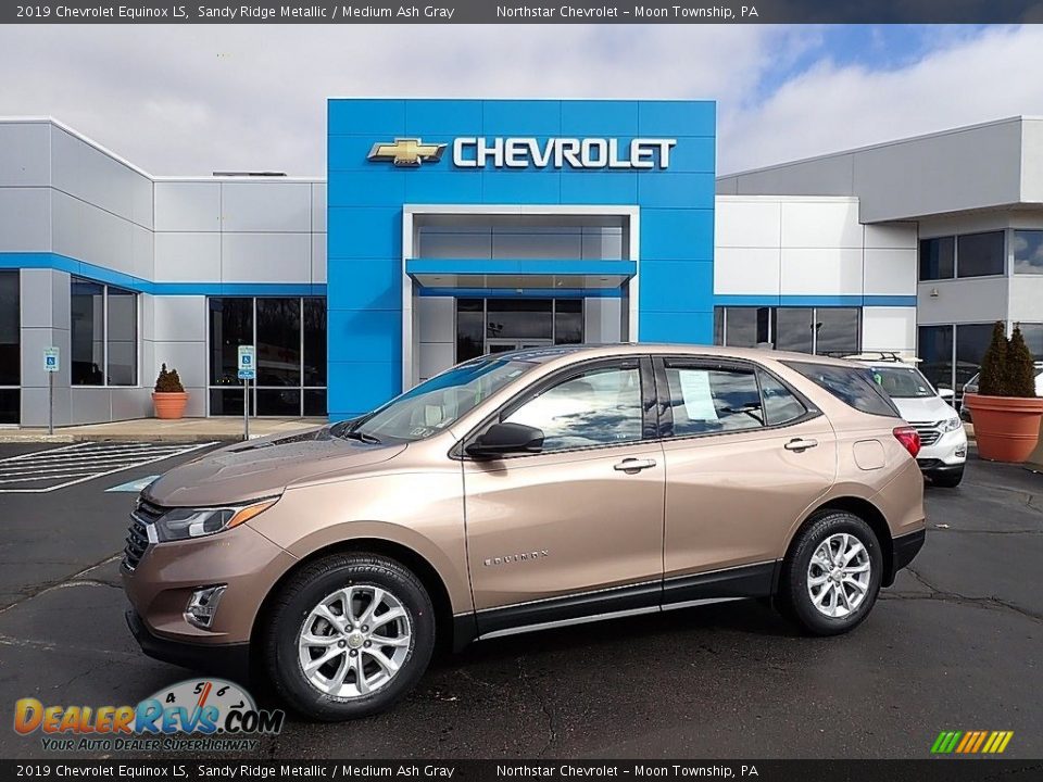 2019 Chevrolet Equinox LS Sandy Ridge Metallic / Medium Ash Gray Photo #1