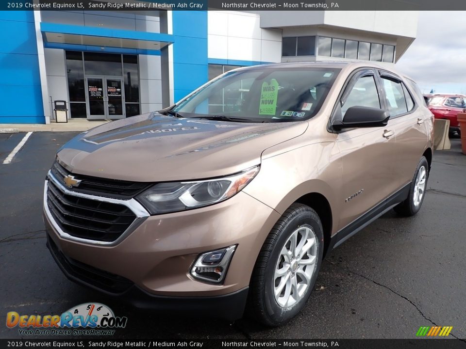 2019 Chevrolet Equinox LS Sandy Ridge Metallic / Medium Ash Gray Photo #2