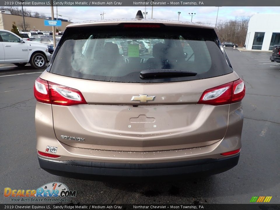 2019 Chevrolet Equinox LS Sandy Ridge Metallic / Medium Ash Gray Photo #6