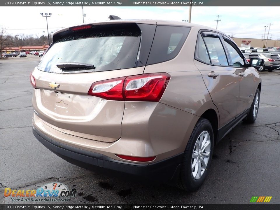 2019 Chevrolet Equinox LS Sandy Ridge Metallic / Medium Ash Gray Photo #8