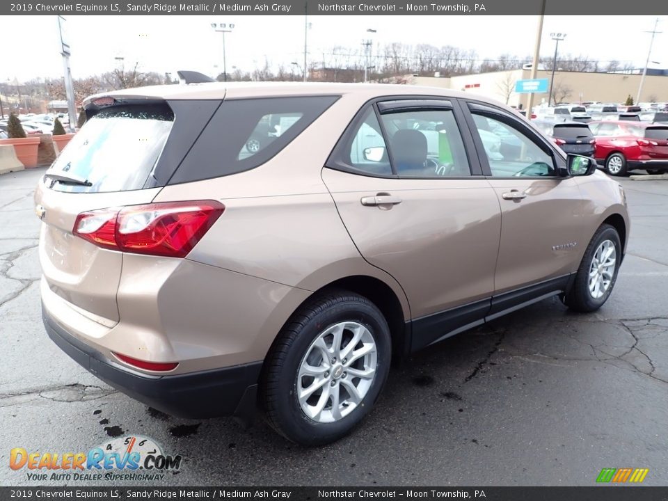 2019 Chevrolet Equinox LS Sandy Ridge Metallic / Medium Ash Gray Photo #9