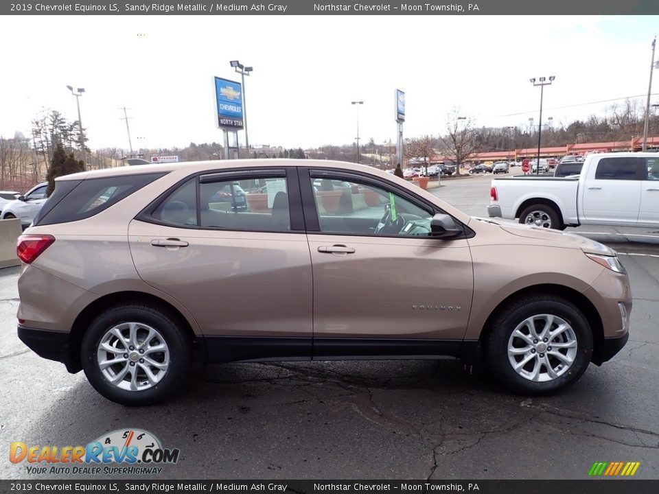 2019 Chevrolet Equinox LS Sandy Ridge Metallic / Medium Ash Gray Photo #10