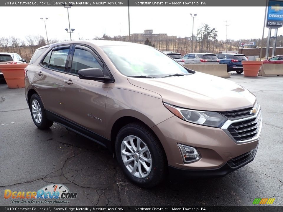 2019 Chevrolet Equinox LS Sandy Ridge Metallic / Medium Ash Gray Photo #11