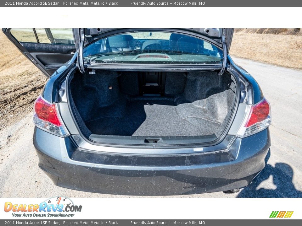 2011 Honda Accord SE Sedan Polished Metal Metallic / Black Photo #31