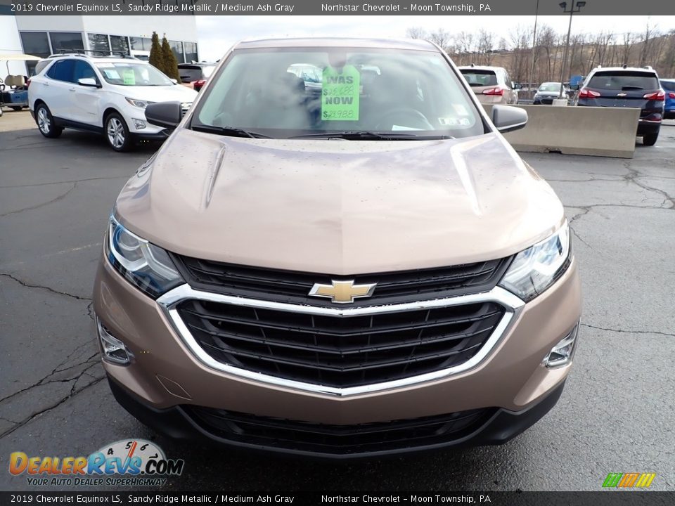 2019 Chevrolet Equinox LS Sandy Ridge Metallic / Medium Ash Gray Photo #13