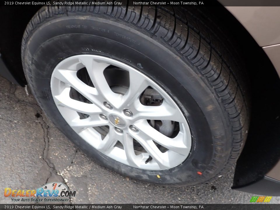 2019 Chevrolet Equinox LS Sandy Ridge Metallic / Medium Ash Gray Photo #14