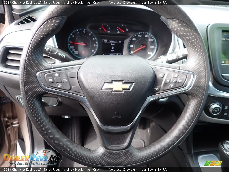 2019 Chevrolet Equinox LS Sandy Ridge Metallic / Medium Ash Gray Photo #26