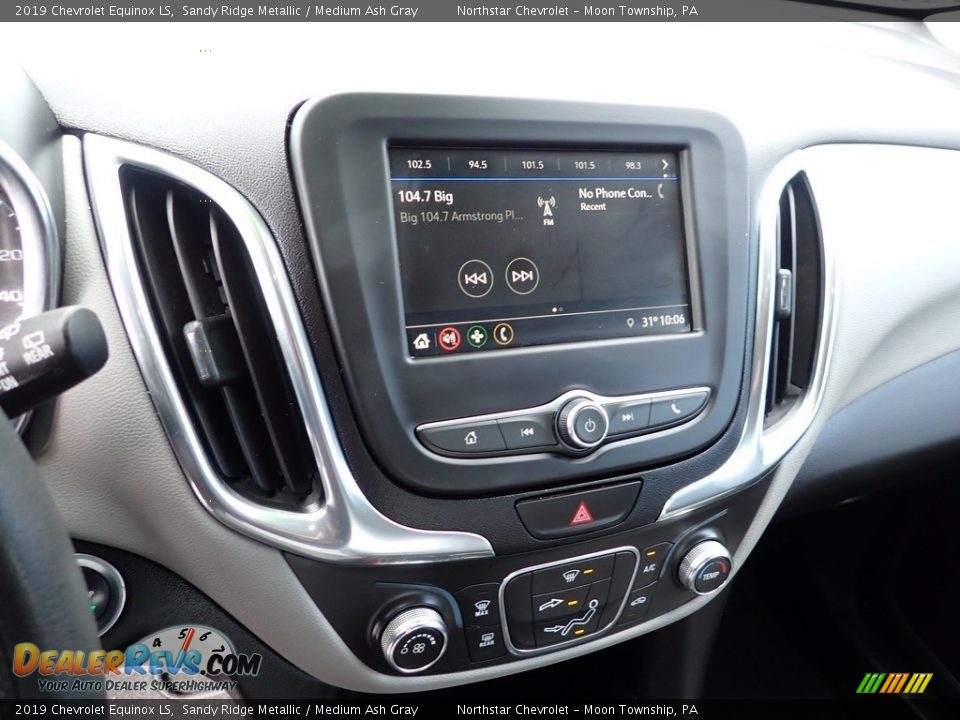 2019 Chevrolet Equinox LS Sandy Ridge Metallic / Medium Ash Gray Photo #27