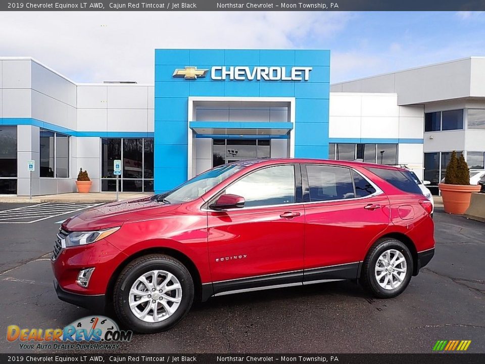 2019 Chevrolet Equinox LT AWD Cajun Red Tintcoat / Jet Black Photo #1