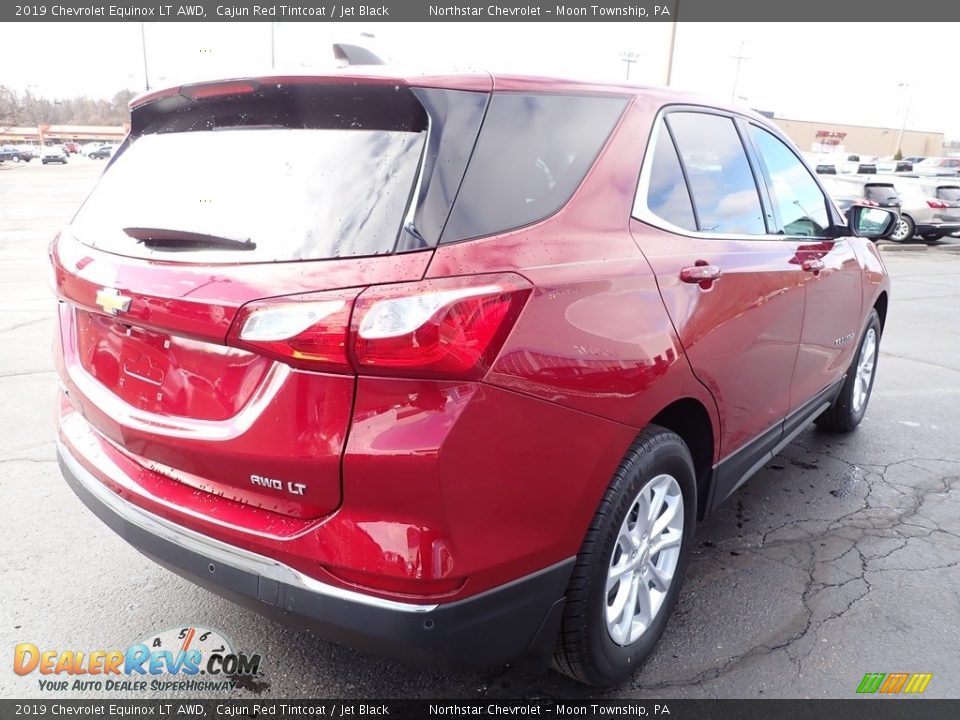 2019 Chevrolet Equinox LT AWD Cajun Red Tintcoat / Jet Black Photo #8
