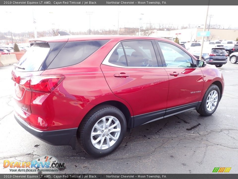 2019 Chevrolet Equinox LT AWD Cajun Red Tintcoat / Jet Black Photo #9