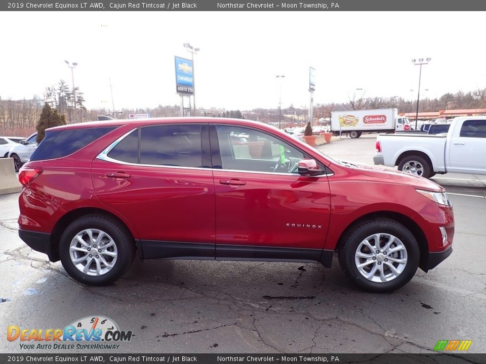 2019 Chevrolet Equinox LT AWD Cajun Red Tintcoat / Jet Black Photo #10
