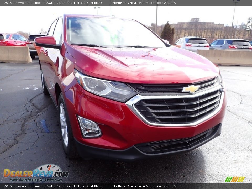 2019 Chevrolet Equinox LT AWD Cajun Red Tintcoat / Jet Black Photo #12