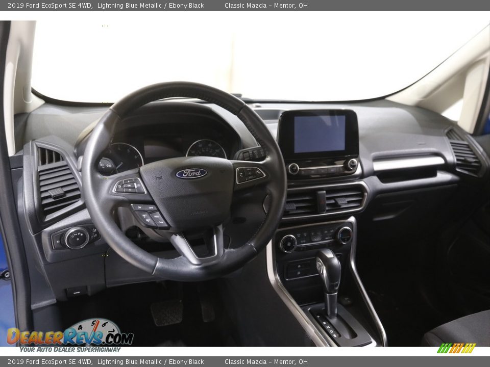 2019 Ford EcoSport SE 4WD Lightning Blue Metallic / Ebony Black Photo #6