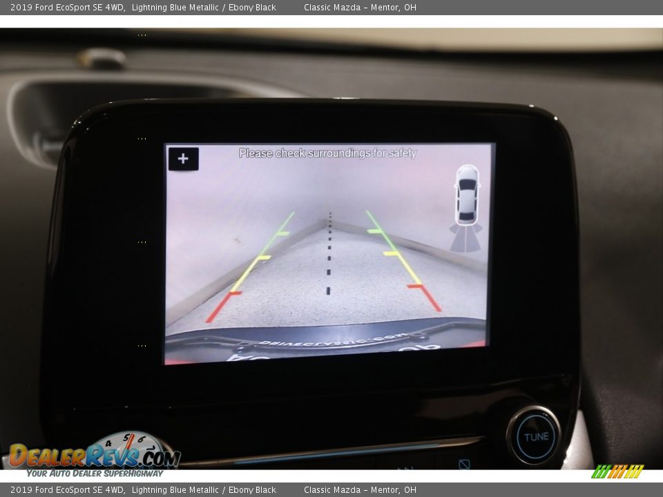 2019 Ford EcoSport SE 4WD Lightning Blue Metallic / Ebony Black Photo #11