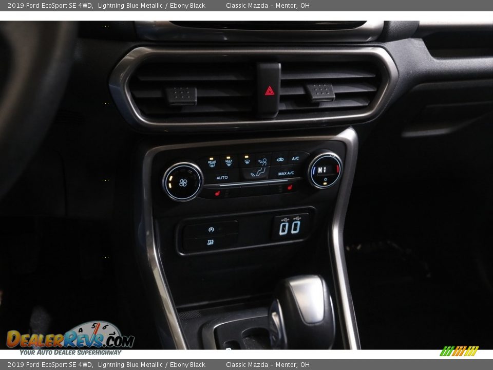 2019 Ford EcoSport SE 4WD Lightning Blue Metallic / Ebony Black Photo #12