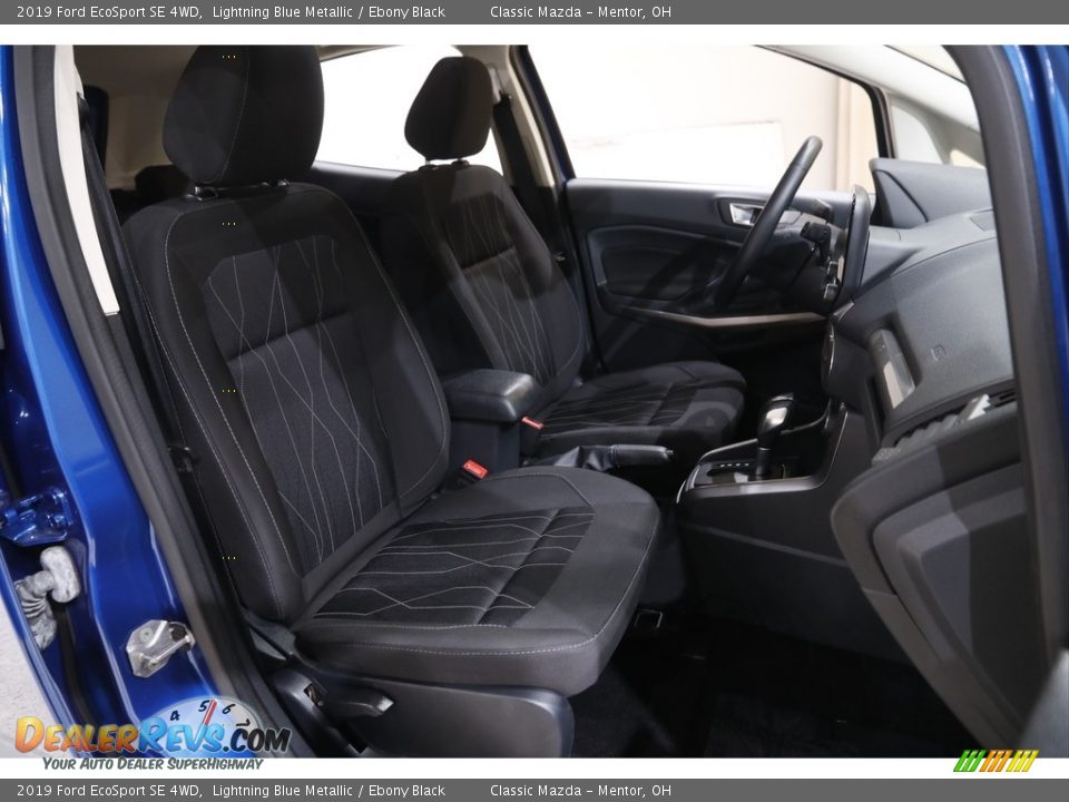 2019 Ford EcoSport SE 4WD Lightning Blue Metallic / Ebony Black Photo #14