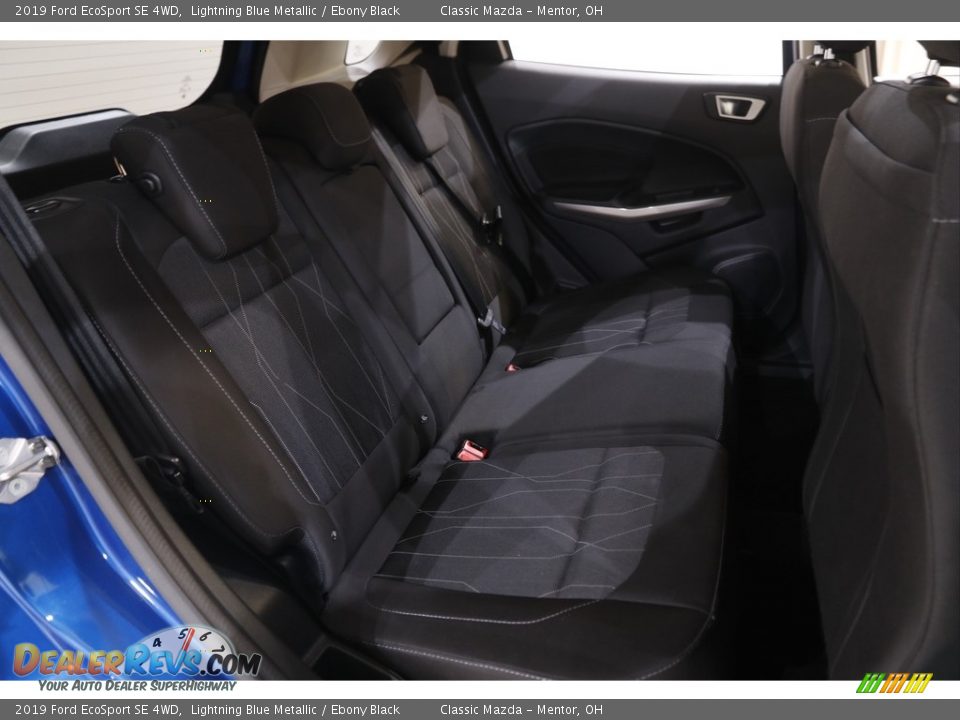 2019 Ford EcoSport SE 4WD Lightning Blue Metallic / Ebony Black Photo #15