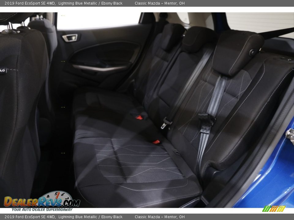 2019 Ford EcoSport SE 4WD Lightning Blue Metallic / Ebony Black Photo #16