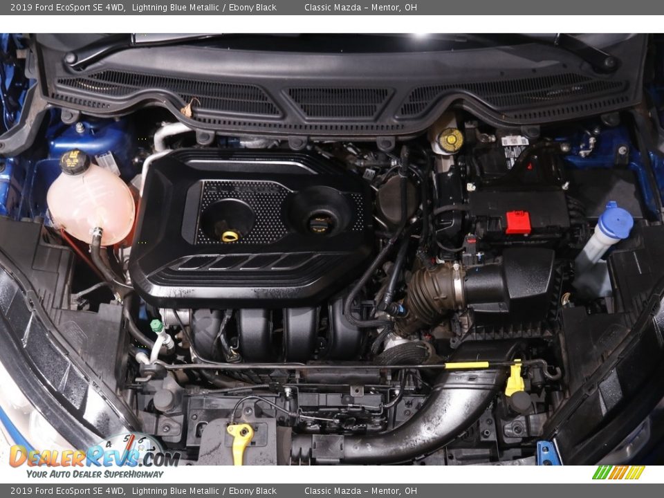 2019 Ford EcoSport SE 4WD Lightning Blue Metallic / Ebony Black Photo #18