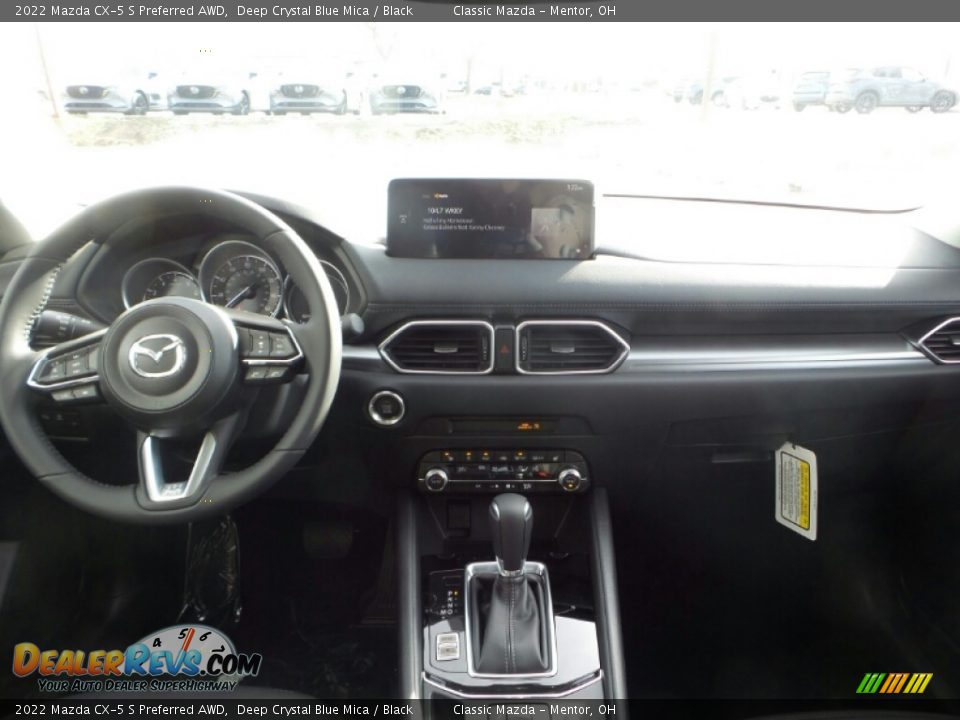 2022 Mazda CX-5 S Preferred AWD Deep Crystal Blue Mica / Black Photo #3