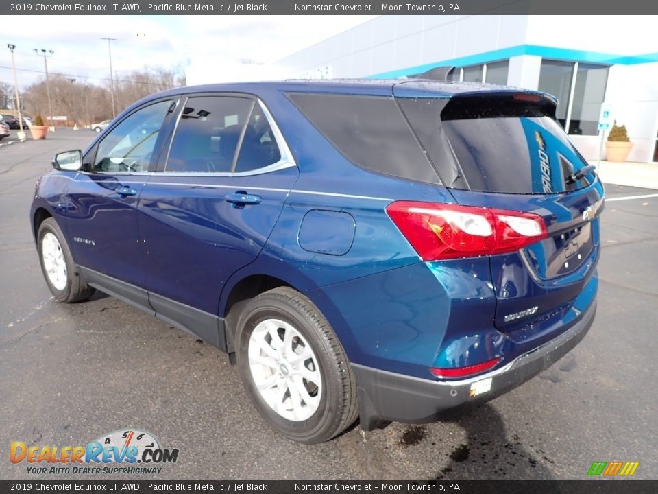 2019 Chevrolet Equinox LT AWD Pacific Blue Metallic / Jet Black Photo #4