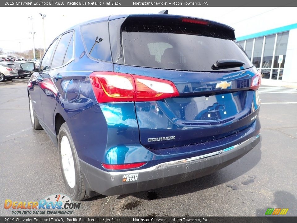 2019 Chevrolet Equinox LT AWD Pacific Blue Metallic / Jet Black Photo #5