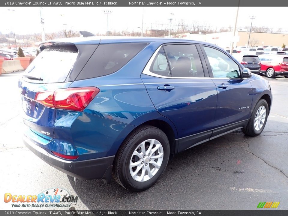 2019 Chevrolet Equinox LT AWD Pacific Blue Metallic / Jet Black Photo #9
