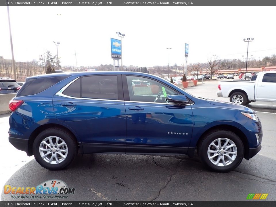 2019 Chevrolet Equinox LT AWD Pacific Blue Metallic / Jet Black Photo #10