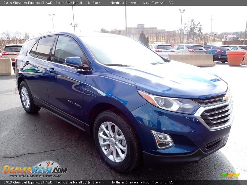 2019 Chevrolet Equinox LT AWD Pacific Blue Metallic / Jet Black Photo #11