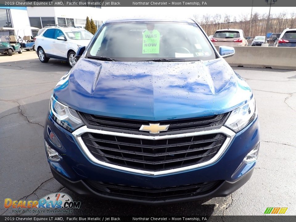 2019 Chevrolet Equinox LT AWD Pacific Blue Metallic / Jet Black Photo #13