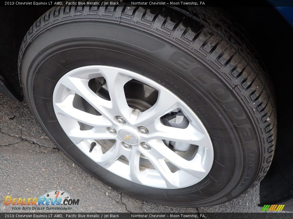 2019 Chevrolet Equinox LT AWD Pacific Blue Metallic / Jet Black Photo #14