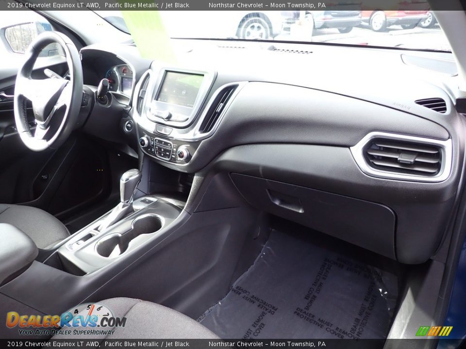 2019 Chevrolet Equinox LT AWD Pacific Blue Metallic / Jet Black Photo #16