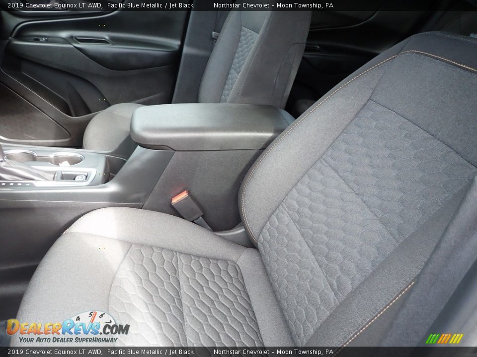 2019 Chevrolet Equinox LT AWD Pacific Blue Metallic / Jet Black Photo #20