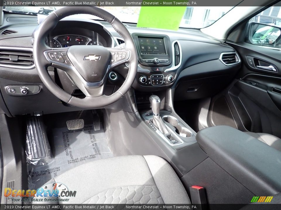 2019 Chevrolet Equinox LT AWD Pacific Blue Metallic / Jet Black Photo #22