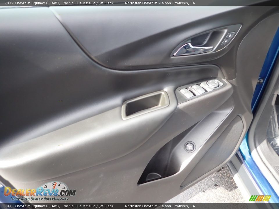2019 Chevrolet Equinox LT AWD Pacific Blue Metallic / Jet Black Photo #24