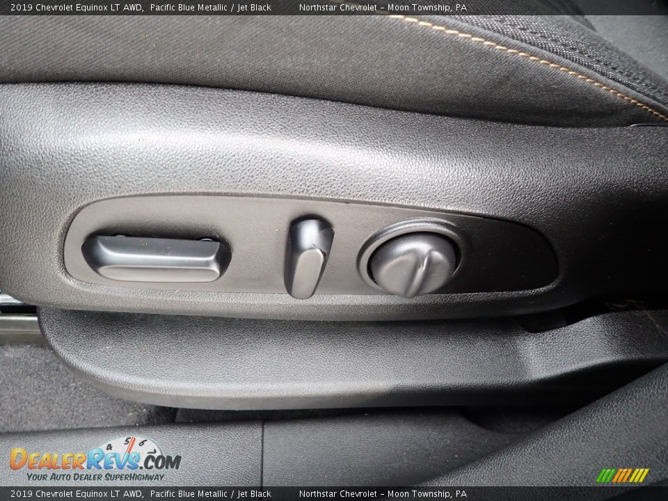 2019 Chevrolet Equinox LT AWD Pacific Blue Metallic / Jet Black Photo #25
