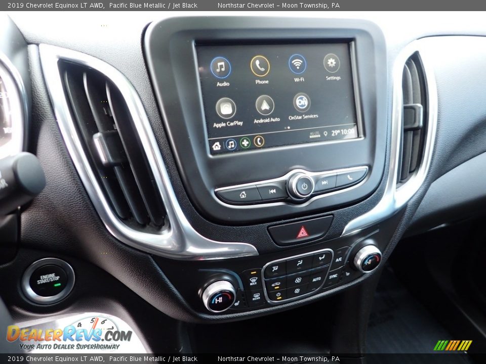 2019 Chevrolet Equinox LT AWD Pacific Blue Metallic / Jet Black Photo #27