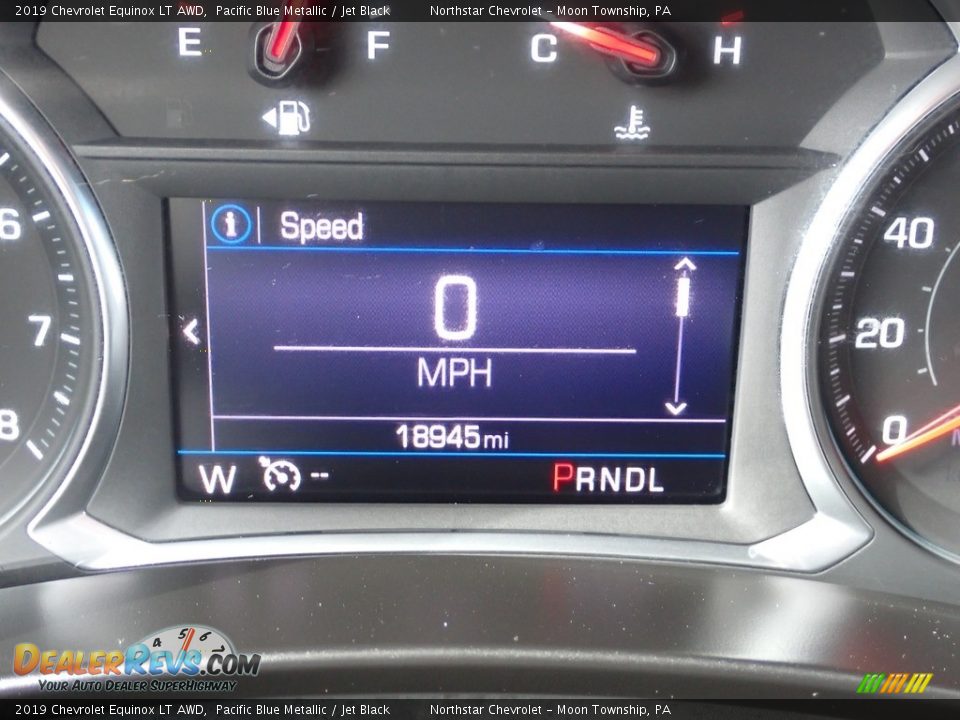 2019 Chevrolet Equinox LT AWD Pacific Blue Metallic / Jet Black Photo #29