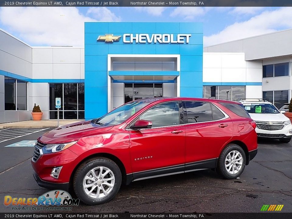 2019 Chevrolet Equinox LT AWD Cajun Red Tintcoat / Jet Black Photo #1