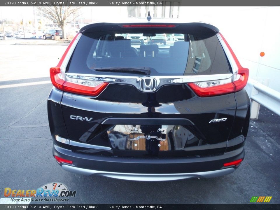 2019 Honda CR-V LX AWD Crystal Black Pearl / Black Photo #7