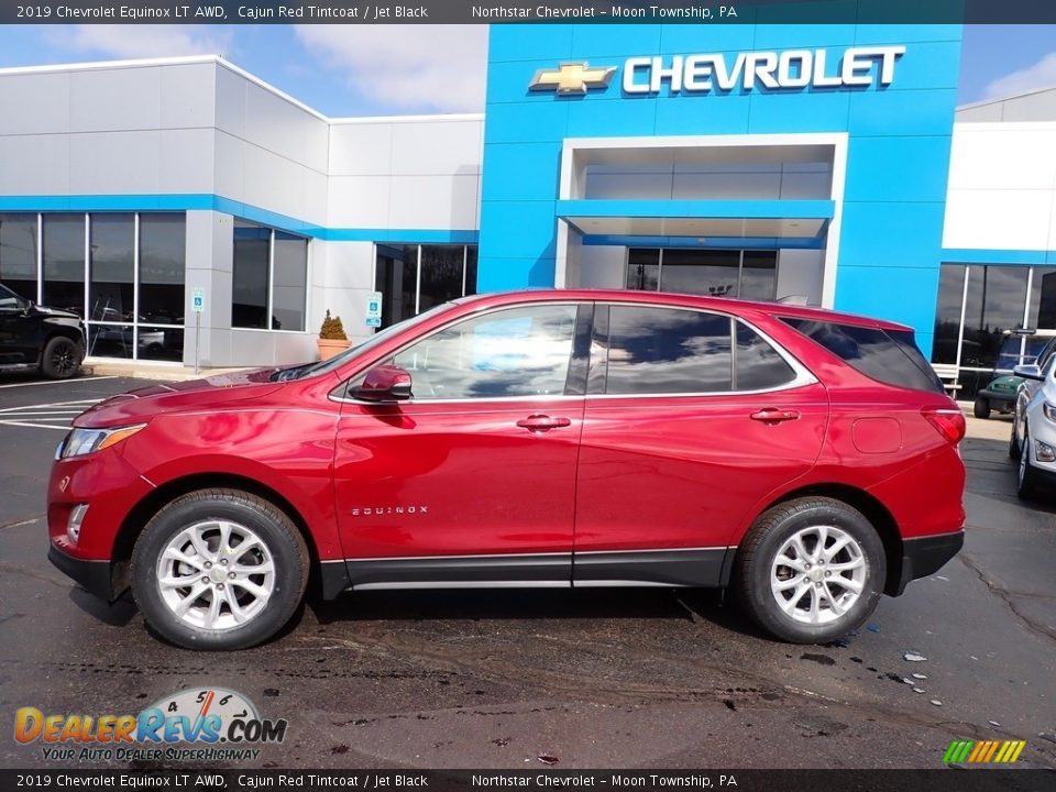 2019 Chevrolet Equinox LT AWD Cajun Red Tintcoat / Jet Black Photo #3