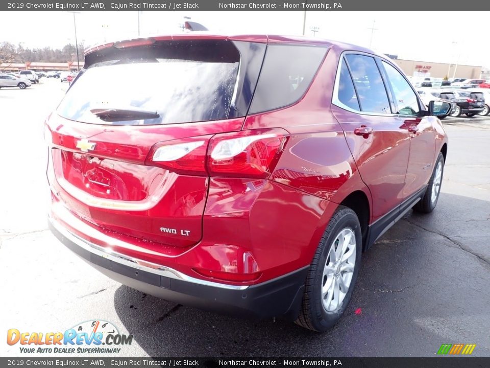 2019 Chevrolet Equinox LT AWD Cajun Red Tintcoat / Jet Black Photo #8