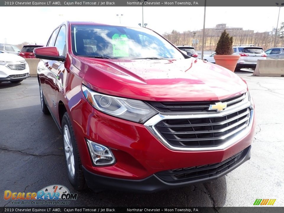 2019 Chevrolet Equinox LT AWD Cajun Red Tintcoat / Jet Black Photo #12