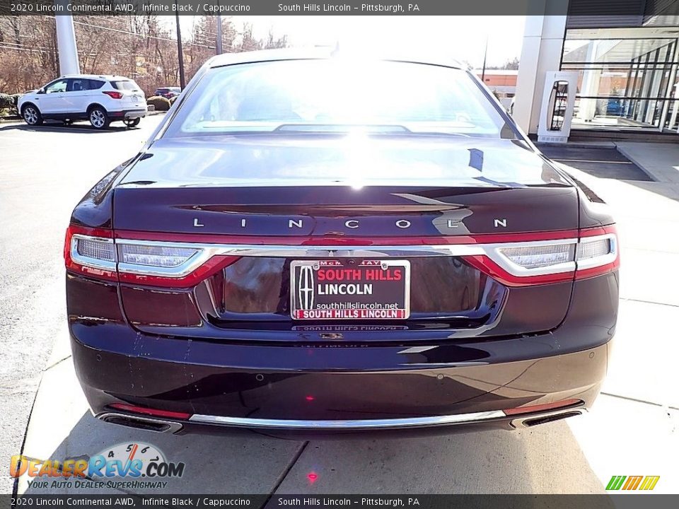 2020 Lincoln Continental AWD Infinite Black / Cappuccino Photo #4