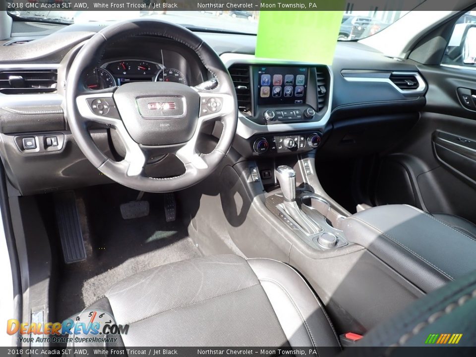2018 GMC Acadia SLT AWD White Frost Tricoat / Jet Black Photo #23