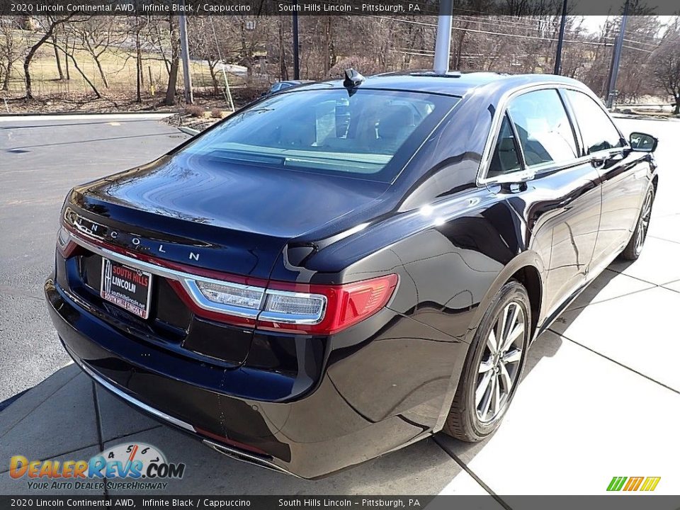 2020 Lincoln Continental AWD Infinite Black / Cappuccino Photo #6