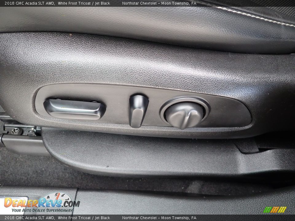 2018 GMC Acadia SLT AWD White Frost Tricoat / Jet Black Photo #25