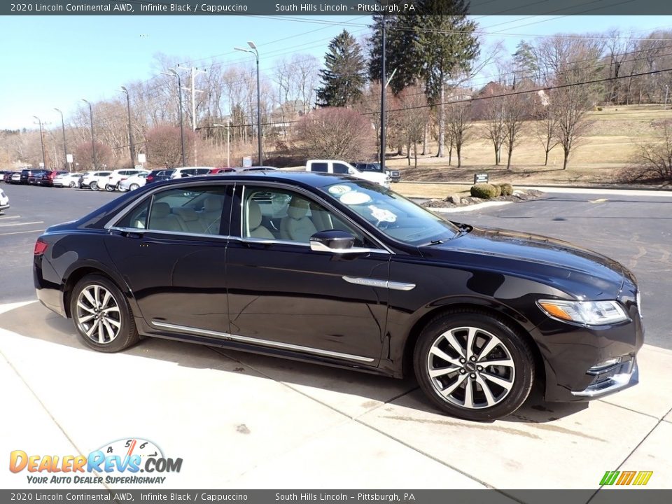 2020 Lincoln Continental AWD Infinite Black / Cappuccino Photo #7